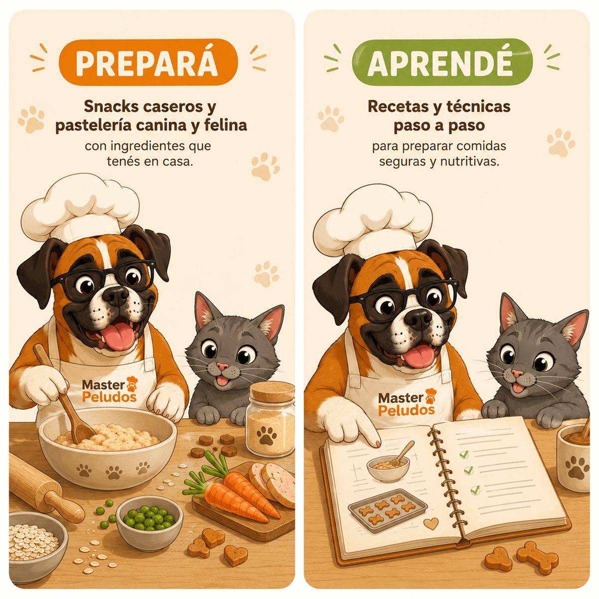 Prepará snacks caseros y aprendé recetas y técnicas paso a paso